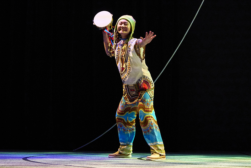 個性が光る演技を披露！