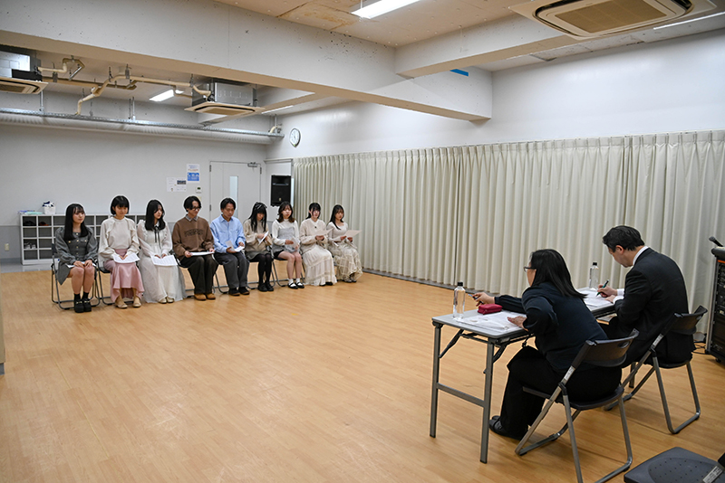 オーディションの様子
