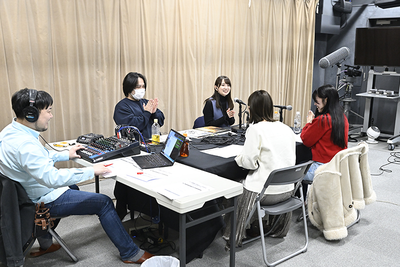 専門学校東京アナウンス学院にて、ラジオ番組『大久保瑠美の同窓会 はじめますよpresented byアナ学』の収録を行いました！