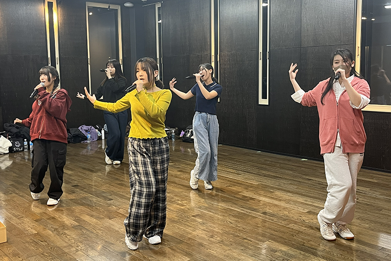 「声優アーティストゼミ」にて、ダンスレッスンを行いました!