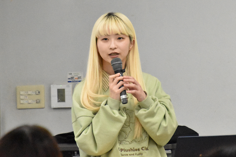 音声スタッフの田畑礼那さん
『ひるおび』『王様のブランチ』『ニンゲン観察バラエティ モニタリング』などのミキサーやフロア音声を担当