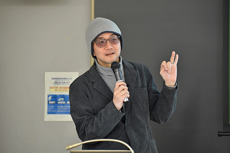 (株)TBSラジオの新居祐一さんからCM制作の基本ルールや原稿作成のポイントをうかがいました