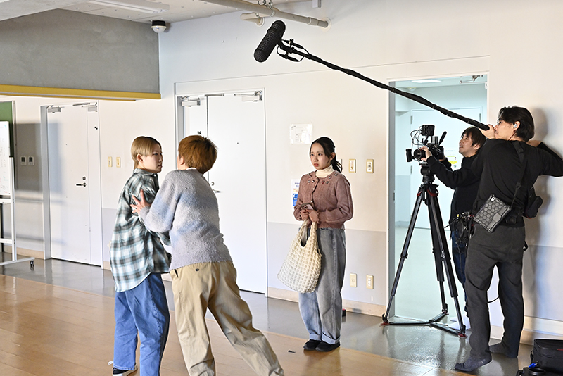 プロの制作スタッフが演技指導!映像作品『Far away』の撮影を行いました!