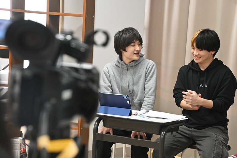 配信クリエイター科1年生の進級配信の様子を大公開！