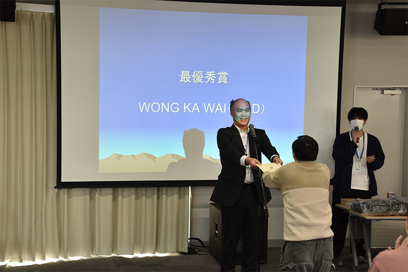 最優秀賞のWON KA WAIさん