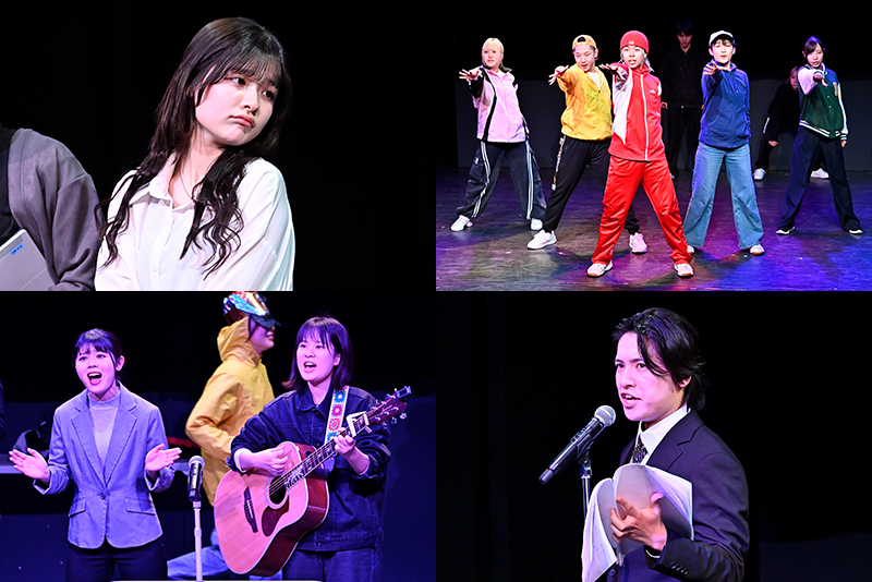 学生一人ひとりが個性を活かしたキャラクターを熱演しました!