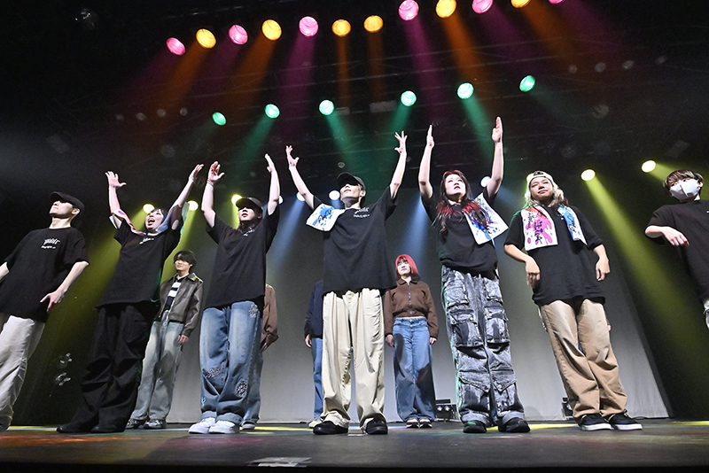 約2時間半にもおよぶステージを披露した学生たち!