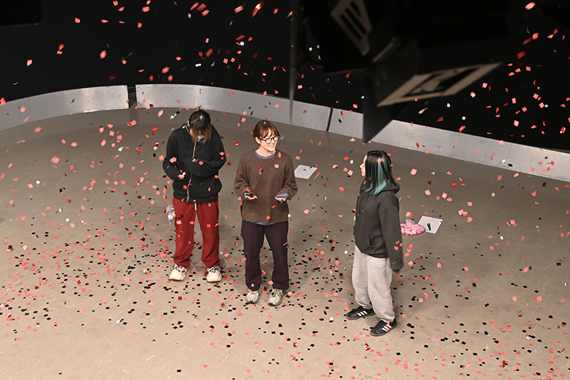 さまざまな特殊効果を体験しました