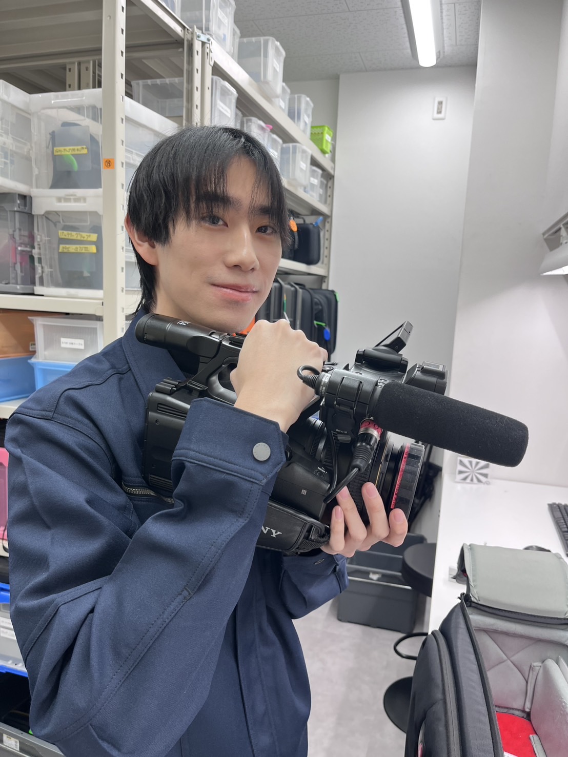 機材レンタルとして内定！