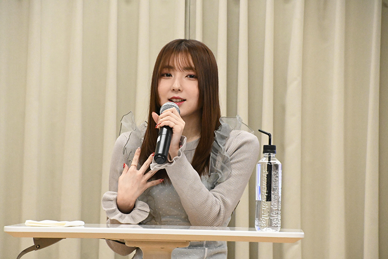 イベント後半には、卒業生声優の鷹村彩花さんによるゲストトークも開催！貴重なお話がたくさん聞けました！