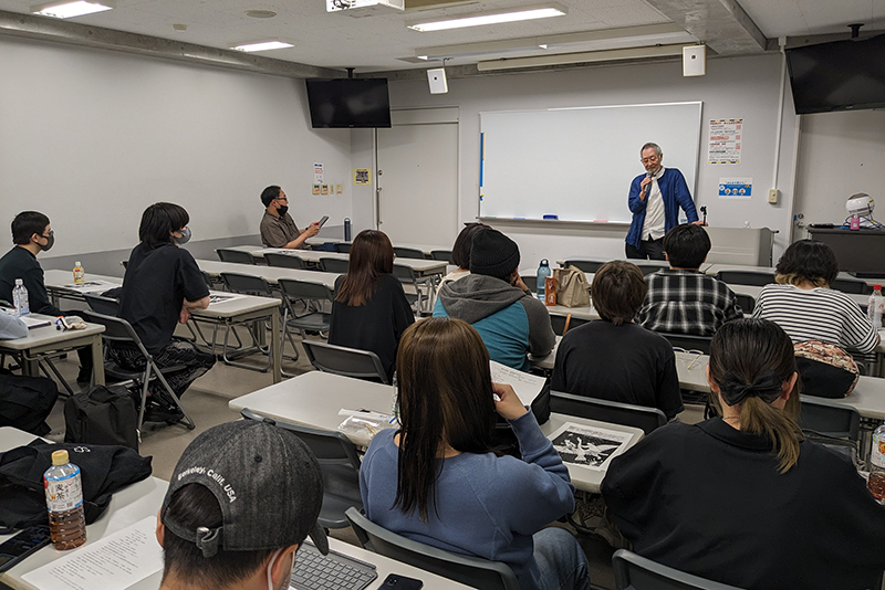 長い間、アニメーション・CG科の学生のご指導をしていただきました！