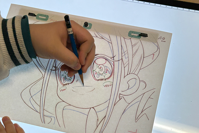 キャラクターを動かす作画に挑戦！