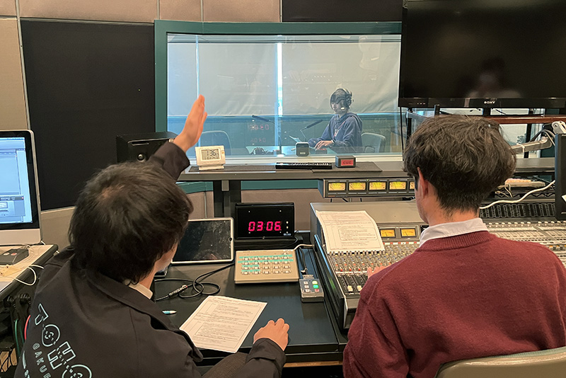 ラジオ川越の新番組を放送音響科・放送技術科の学生が担当します！