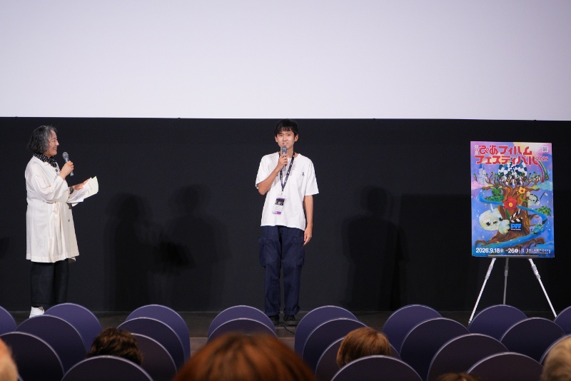 <p>映画祭当日は清家監督によるトークショーも！</p>