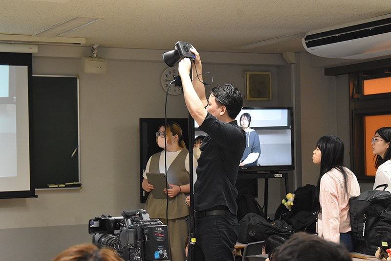 <p>三点照明に挑戦</p>