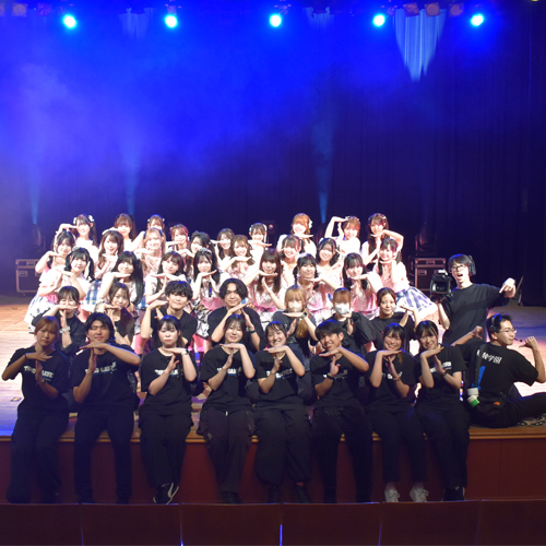 ［明治大学ダンスサークル×東放学園］映像技術科・照明クリエイティブ科がステージをサポート！