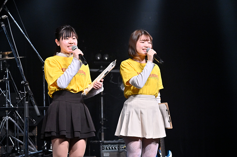 <p>MCは専門学校東京アナウンス学院の学生が担当</p>