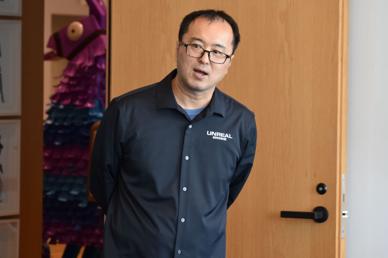<p>Epic Games Japanの湊 和久さんから、ゲーム業界や制作現場などについてお話いただきました。</p>