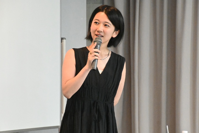 <p>太田プロダクション所属の俳優・太田唯さんにもご来校いただきました。</p>