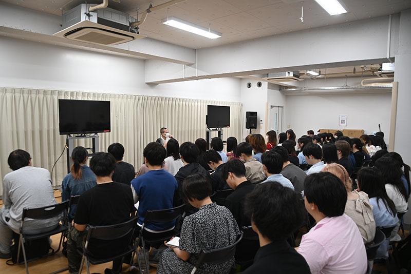<p>声優事務所、シグマ・セブンによる説明会を実施しました！</p>