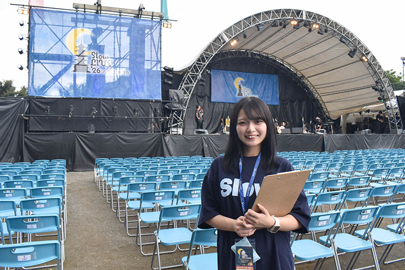 『Slow LIVE ’26 in 池上本門寺』で声優科の学生が影アナウンスを担当しました！