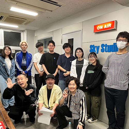 音声メディア科の在校生が制作！マツモトクラブさん出演のポッドキャスト番組『CLUB the RADIO』配信スタート