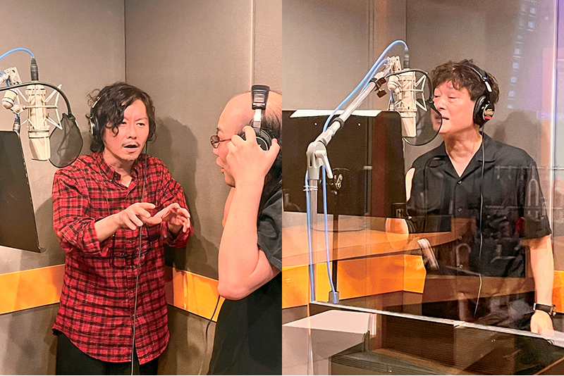 <p>AMEMIYAさんや小仲くん、マツモトクラブさんが来校し、楽しく収録が行われました。</p>