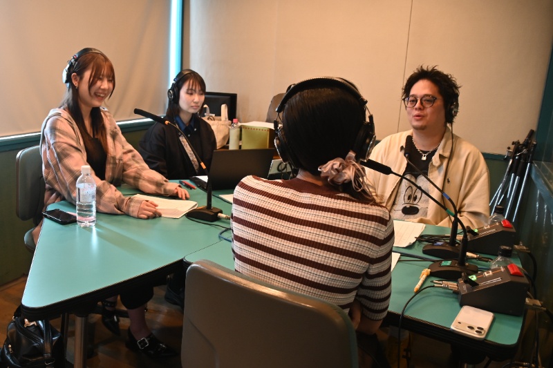 実際にプロの声優が出演!「伊福部ゼミ」で模擬ラジオ番組を収録しました