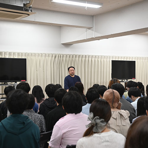 声優科「進路対策講座」でケンユウオフィスによる説明会を実施！