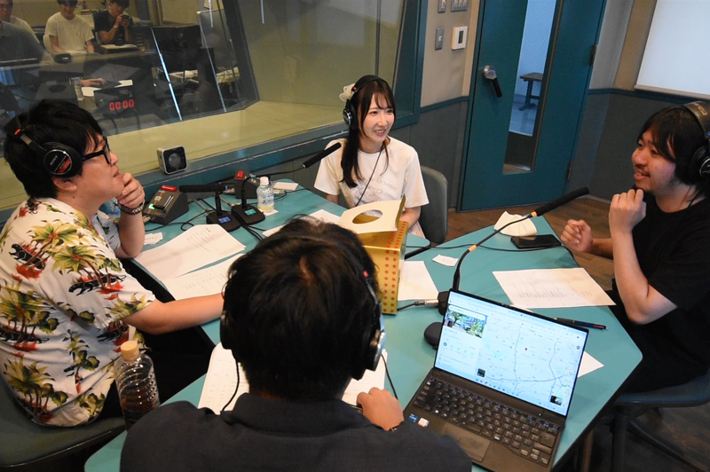 <p>パーソナリティーに山西章博さん（夫婦のじかん）、ゲストに東城咲耶子さんをお迎えして模擬ラジオ番組を収録！</p>