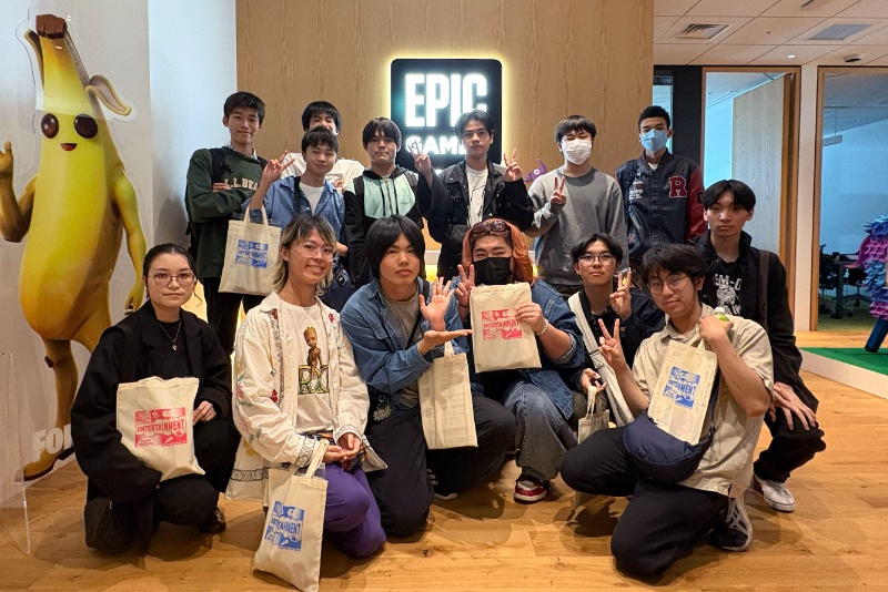 ゲーム業界の裏側へ潜入!「Epic Games現場探求ツアー」を開催しました