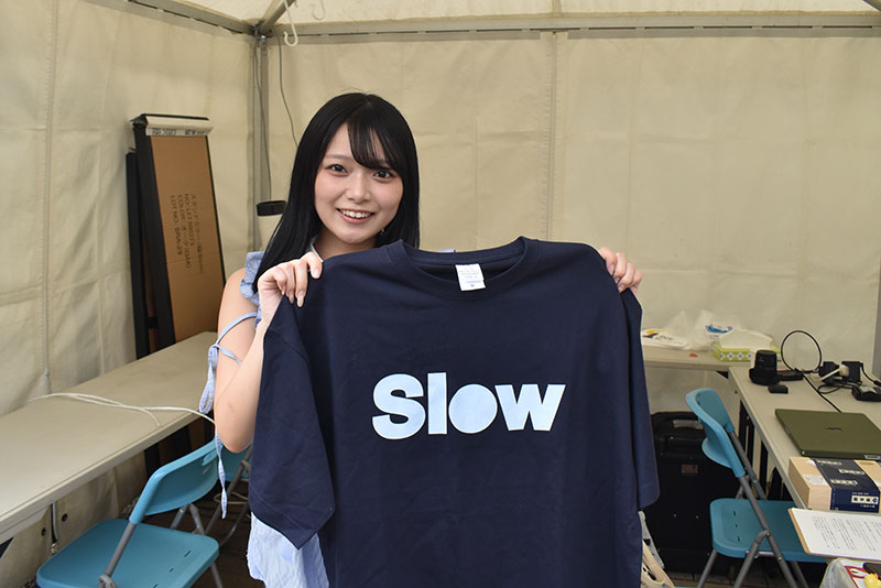 スタッフTシャツを着て本番にのぞみます！