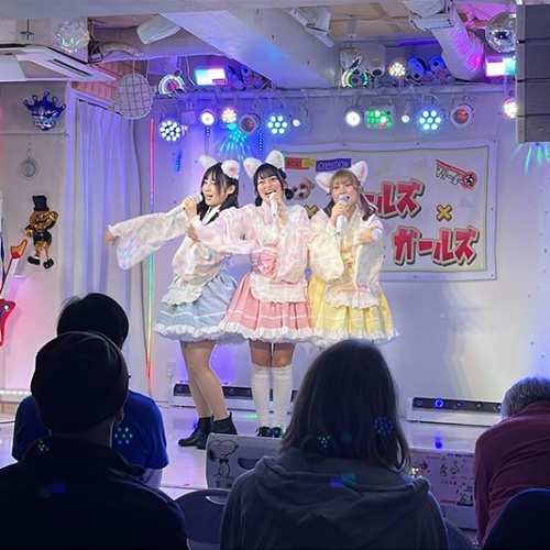 アイドルライブイベント『ガールズ×ガールズ×ガールズ』にdreaming catsが出演！