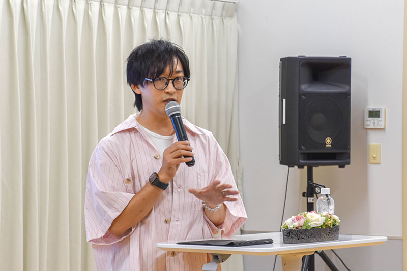 <p>『拷問バイトくんの日常』シウ役や『帰還者の魔法は特別です』デジール・アルマン役、『うたの☆プリンスさまっ♪シリーズ』一十木音也役などで活躍中の声優・寺島拓篤さんが来校！</p>