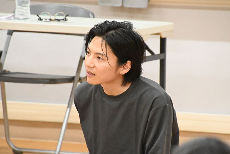 <p>俳優の宮﨑秋人さんによるワークショップを開催しました！</p>