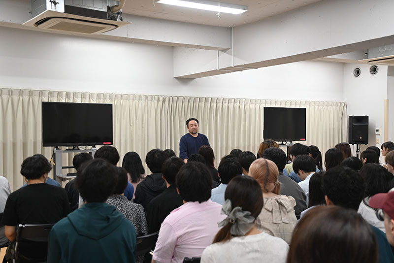 <p>声優事務所・ケンユウオフィスによる説明会を実施しました！</p>