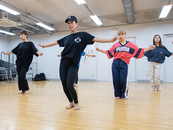 体験入学 ダンスパフォーマンス科 あらゆるジャンルを学ぶダンスレッスン 専門学校東京アナウンス学院